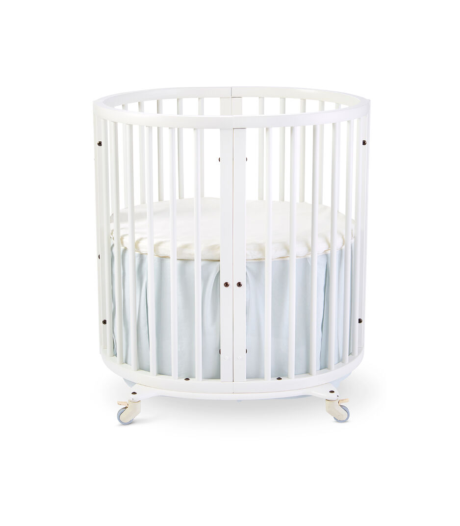 Stokke® Sleepi™ Mini Bed skirt Mist, Mist, mainview